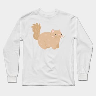 Aloof Cat Long Sleeve T-Shirt